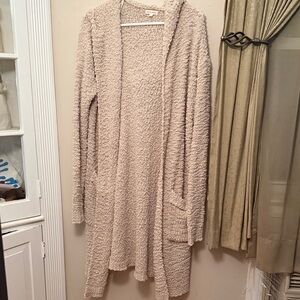 Stevie Hender Cream Textured Cardigan